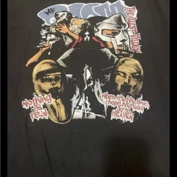 MF DOOM graphic T-shirt- 2XL - Picture 2 of 3